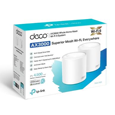 TP-LINK DECO X50 PACK2 AX3000 Whole Home Mesh WiFi 6 System