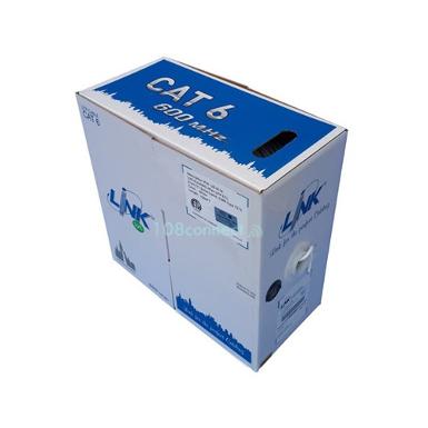 LINK US-9116 CAT6 UTP ULTRA (600MHz) w/Cross Filter,23 AWG, CMR,Indoor 305m.(1000FT)/Box