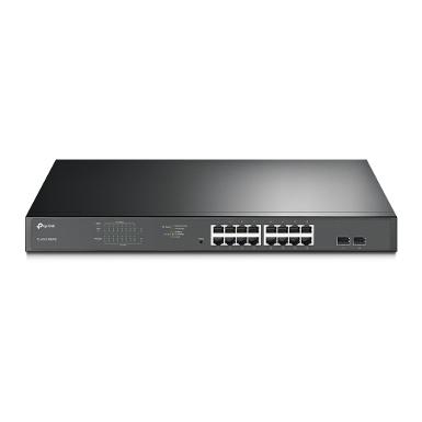 TP-LINK TL-SG1218MPE 16-Port Gigabit Easy Smart PoE+ Switch with 2 SFP Slots