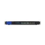 LINKSYS LGS124 24-Port Gigabit Switch Rack-mountable steel case