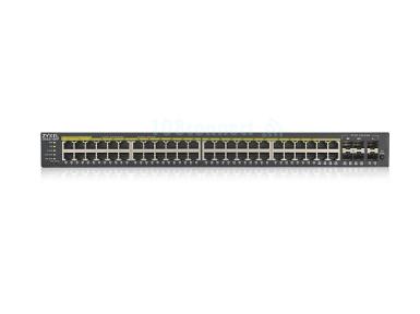 ZYXEL GS1920-48HPV2 48-port GbE Smart Managed PoE Switch(Web Managed/Cloud Management