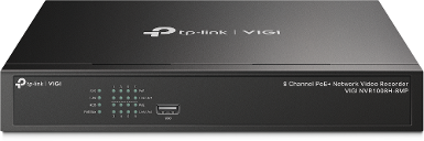 TP-LINK VIGI NVR1008H-8MP 8 Channel PoE+ Network Video Recorder
