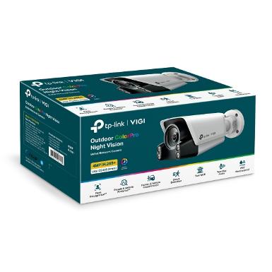 TP-LINK VIGI C340S VIGI 4MP Outdoor ColorPro Night Vision Bullet Network Camera