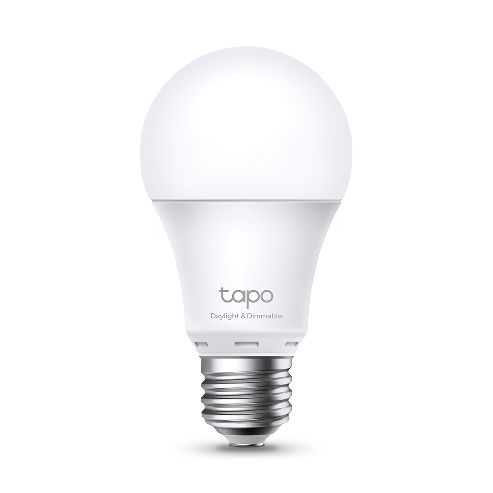 TP-LINK Tapo L520E Smart Wi-Fi Light Bulb, Daylight & Dimmable, 2.4 GHz, IEEE 802.11b/g/n