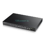ZyXEL GS1900-24HPv2 24-port Gigabit Smart Managed PoE with 2 GbE SFP ports (Power budget 170 watts)