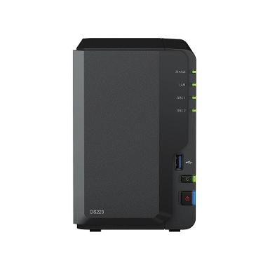 Synology DS223 2-bay DiskStation, Realtek RTD1619B quad-core processor