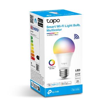 TP-LINK Tapo L530E V3 Smart Wi-Fi Light Bulb, Multicolor