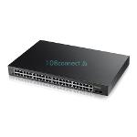 ZyXEL GS1900-48HP 48-Port Smart Managed Gigabit PoE+ Switch w/ 2*Gigabit SFP Ports (170W)