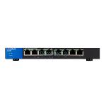 LINKSYS LGS108P Unmanaged Switches PoE 8-port Gigabit