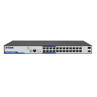 D-LINK DGS-F1210-26PS-E 26-port Gigabit Smart Managed 250M PoE (380W)