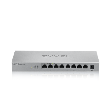 ZYXEL MG-108 8 Port 2.5G Multi-Gigabit Unmanaged Switch