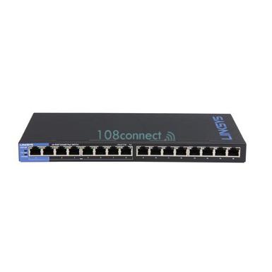 LINKSYS LGS116P Unmanaged Switches PoE 16-port Gigabit