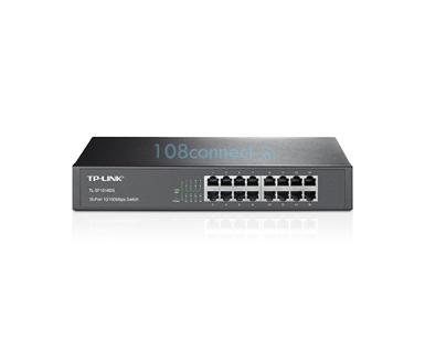 TP-LINK TL-SF1016DS 16-Port Unmanaged Fast Ethernet Switch