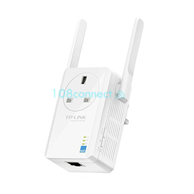 TP-LINK TL-WA860RE 300Mbps WiFi Range Extender with AC Passthrough