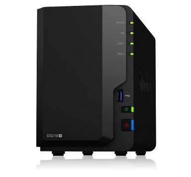 Synology DS218 2-bay DiskStation, Quad Core 1.4 GHz, 2GB RAM