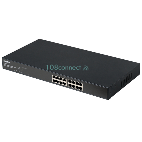 EDIMAX ES-5816P 16 Ports 10/100Mbps Rack-mount PoE Web Smart Fast Ethernet Switch