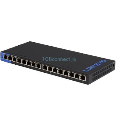 LINKSYS LGS116 16-Port Desktop Gigabit Unmanaged Switch