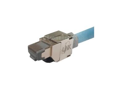 LINK US-1071S Shield CAT 6A RJ45 Modular PLUG ตัวผู้ Field Terminated