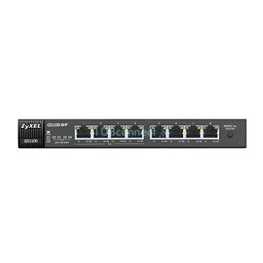 ZyXEL GS1100-8HP 8-Port Unmanaged Gigabit Switch with 4port POE 75W