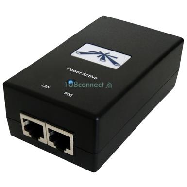 UBIQUITI POE-48-24W-G Passive PoE Injector, Port Gigabit