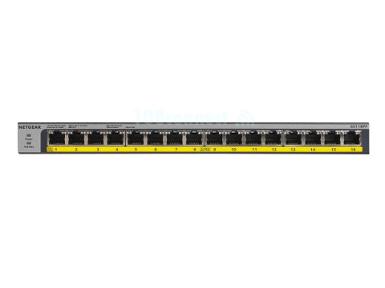 NETGEAR GS116PP 16-port Gigabit Ethernet Unmanaged PoE/PoE+ Switches