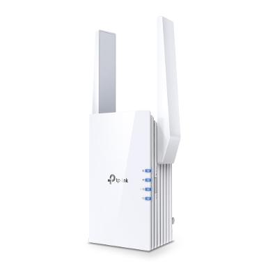 TP-LINK RE705X AX3000 Wi-Fi 6 Dual Band Wireless Wall Plugged Range Extender, Onemesh