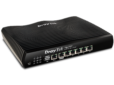Draytek Vigor2927 Router Load Balance Giagbit, 1 WAN Giagbti, 1 WAN/LAN Gigabit,  5 Lan Gigabit