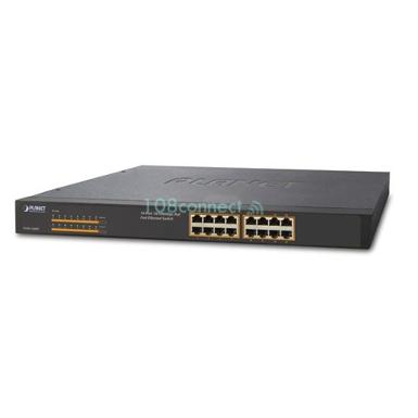 PLANET FNSW-1600P 16-Port 10/100Mbps IEEE 802.3af PoE Fast Ethernet Switch