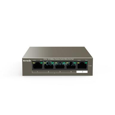 TENDA TEF1105P 5-port 10/100Mbps Desktop Switch With 4-Port Poe