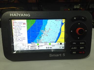 GPS ดาวเทียม Haiyang HIS-50A จอLCD 5นิ้ว เมนูภาษาไทย